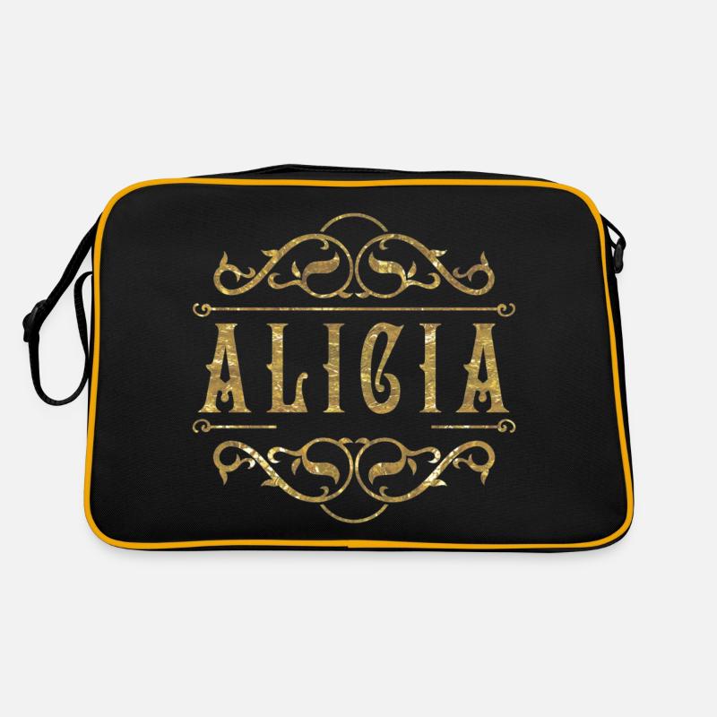 Alicia or - Sac Retro - noir/or