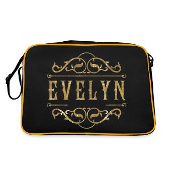 Evelyn or - Sac Retro - noir/or - Dos