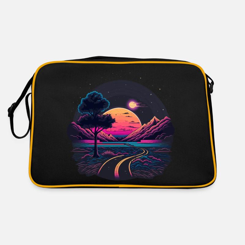Soleil néon Sac Retro