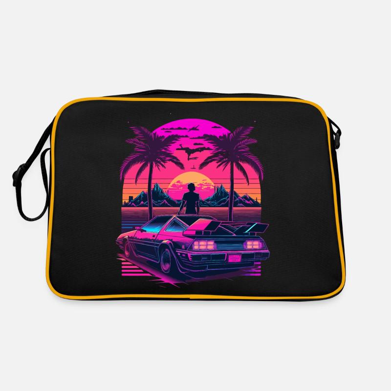 80s Miami Beach Retro Bag