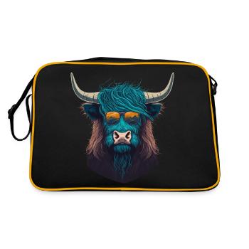 Yak avec Sunclasses - Sac Retro - noir/or - Dos