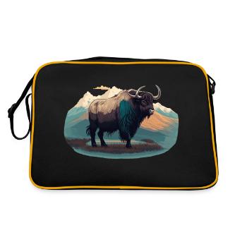 Propriétaire de yak - Sac Retro - noir/or - Dos