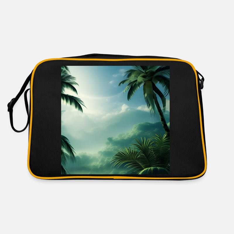 Palmier vacances nature Sac Retro