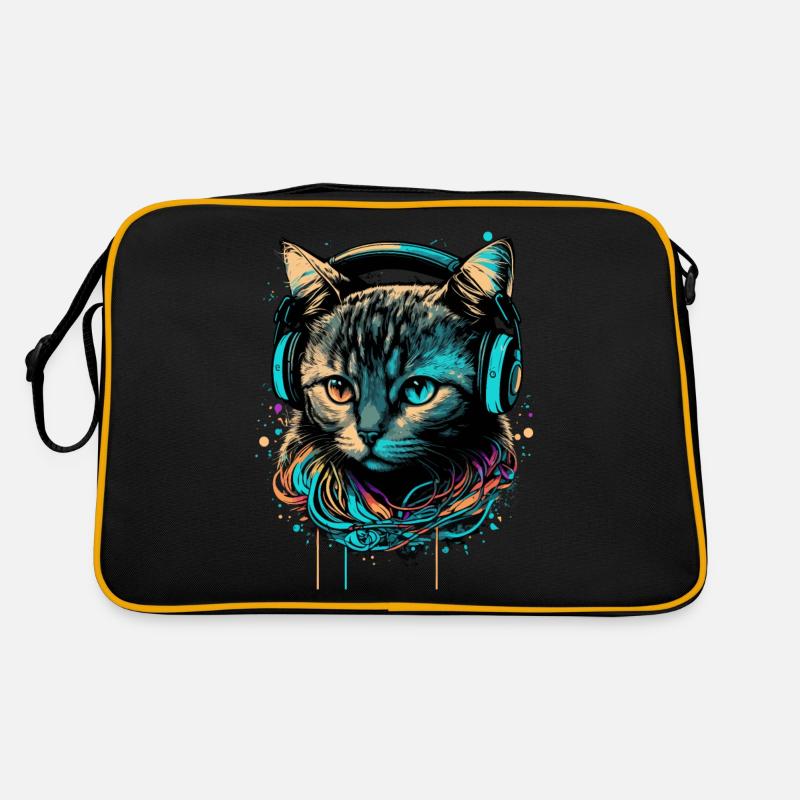 Cat Lover Retro Bag