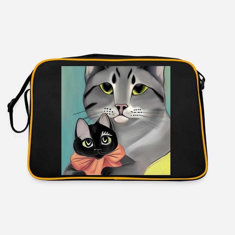 Mère de chats Sac Retro