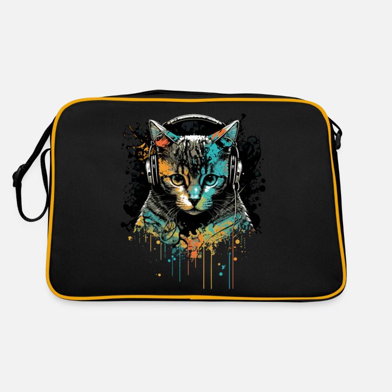 Tête de chat Sac Retro