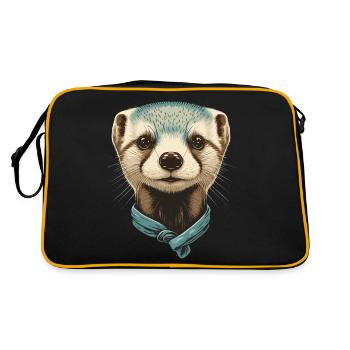 Rétro Ferret - Sac Retro - noir/or - Dos