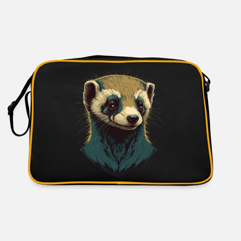 Ferret Head Retro Bag