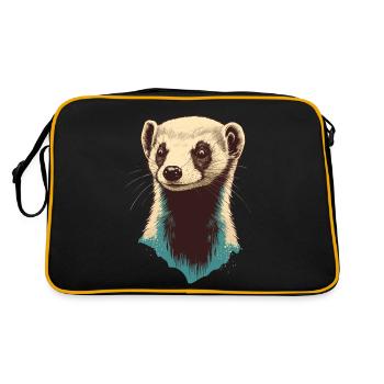 Furets - Sac Retro - noir/or - Dos