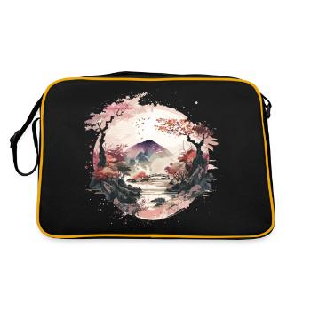 Jardin zen - Sac Retro - noir/or - Dos