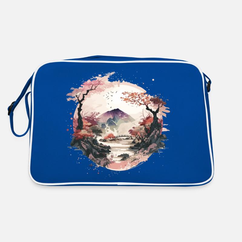 Zen-Garten Retro Tasche
