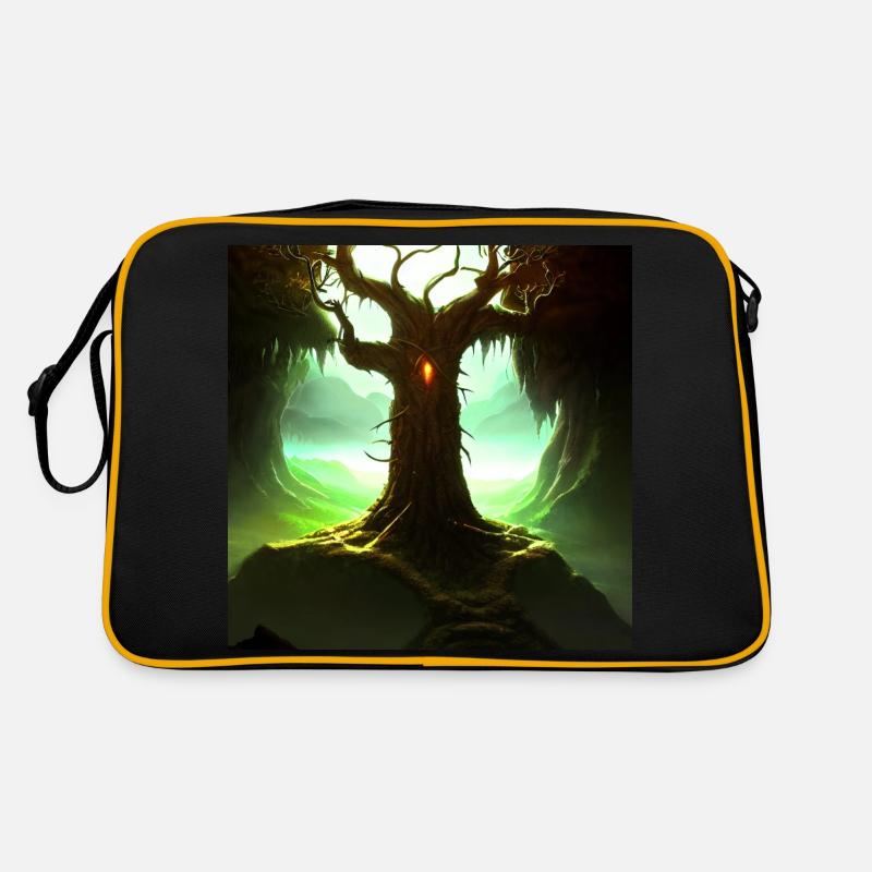 Elder Tree god Retro Tasche