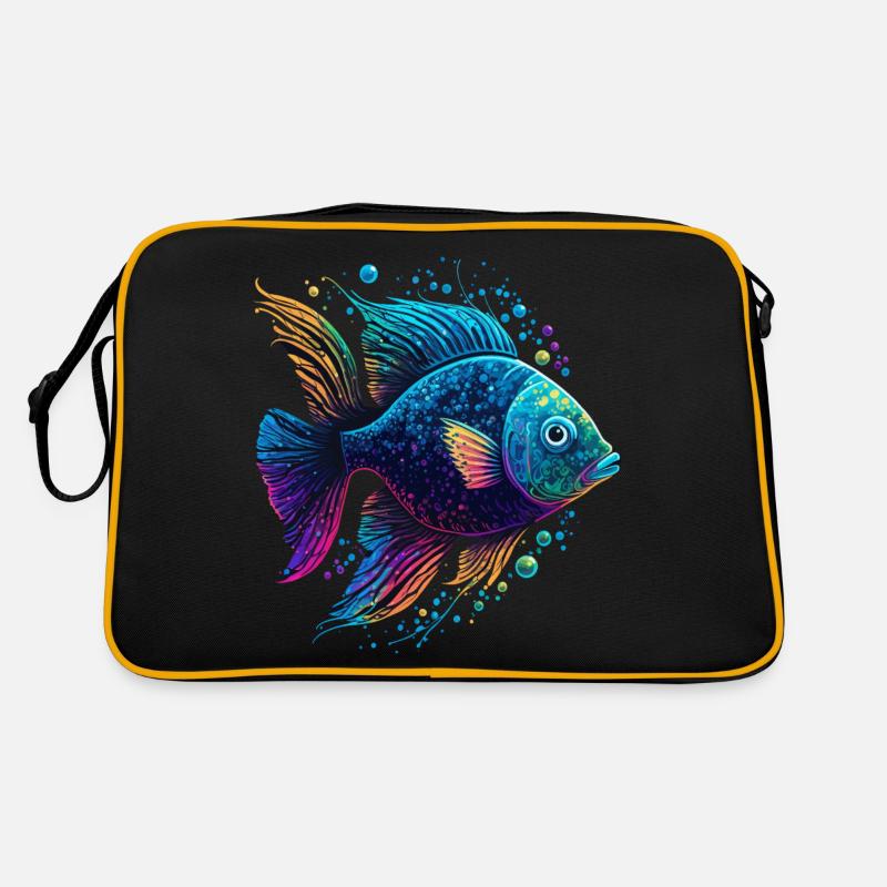 Poisson arc-en-ciel Sac Retro