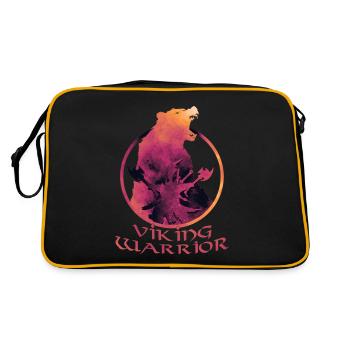 Viking Warrior - Retro Bag - black/gold - Back