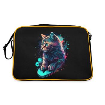 Vaporcat - Sac Retro - noir/or - Dos