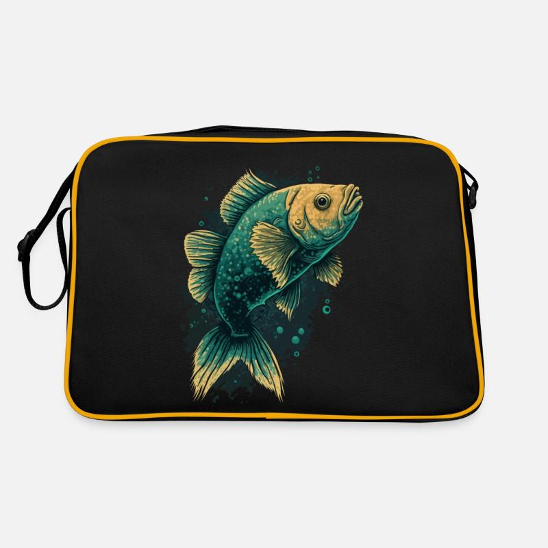 Amour du poisson Sac Retro