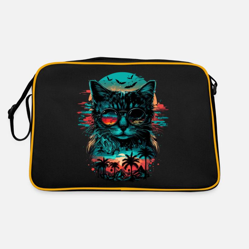 Sky Cat Retro Bag