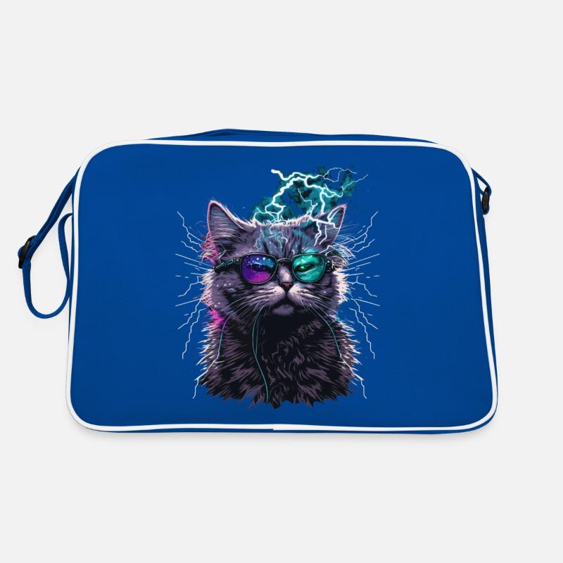 Donnerkatze Retro Tasche