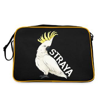 Straya - Sac Retro - noir/or - Dos