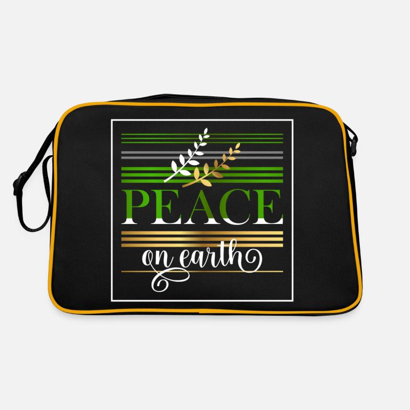 Paix sur terre Sac Retro