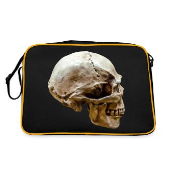 Skull – Skull - Retro Bag - black/gold - Back