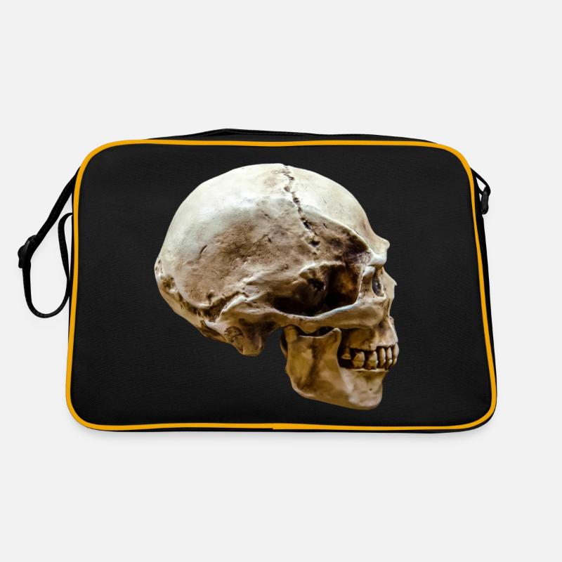 Skull – Skull - Retro Bag - black/gold
