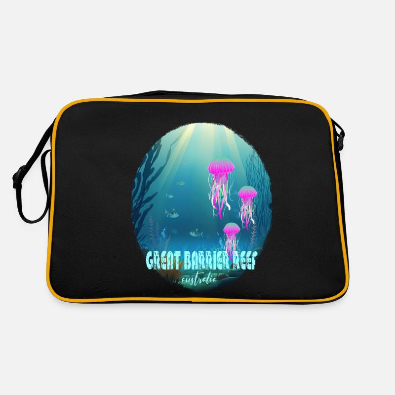 Great Barrier Reef australia Retro Tasche