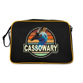 CASSOWARY australia - Retro Bag - black/gold - Back