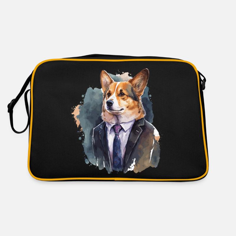 Edle Looks Corgi Retro Tasche