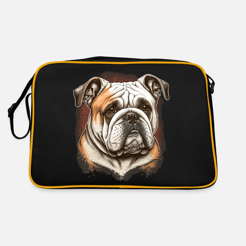 Bouledogue vintage Sac Retro