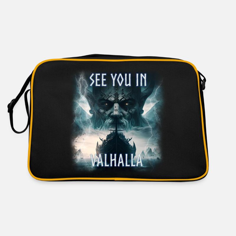 Rendez-vous au Valhalla - Vikings - Odin Sac Retro