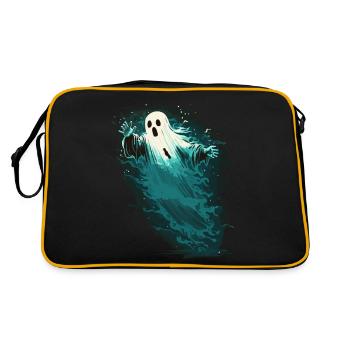 Spooky Ghost - Retro Bag - black/gold - Back