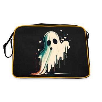 Fantôme en fusion - Sac Retro - noir/or - Dos