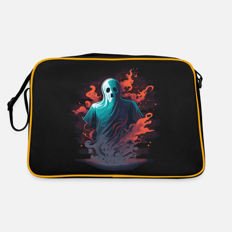 Killer Ghost - Retro Tasche - Schwarz/Gold