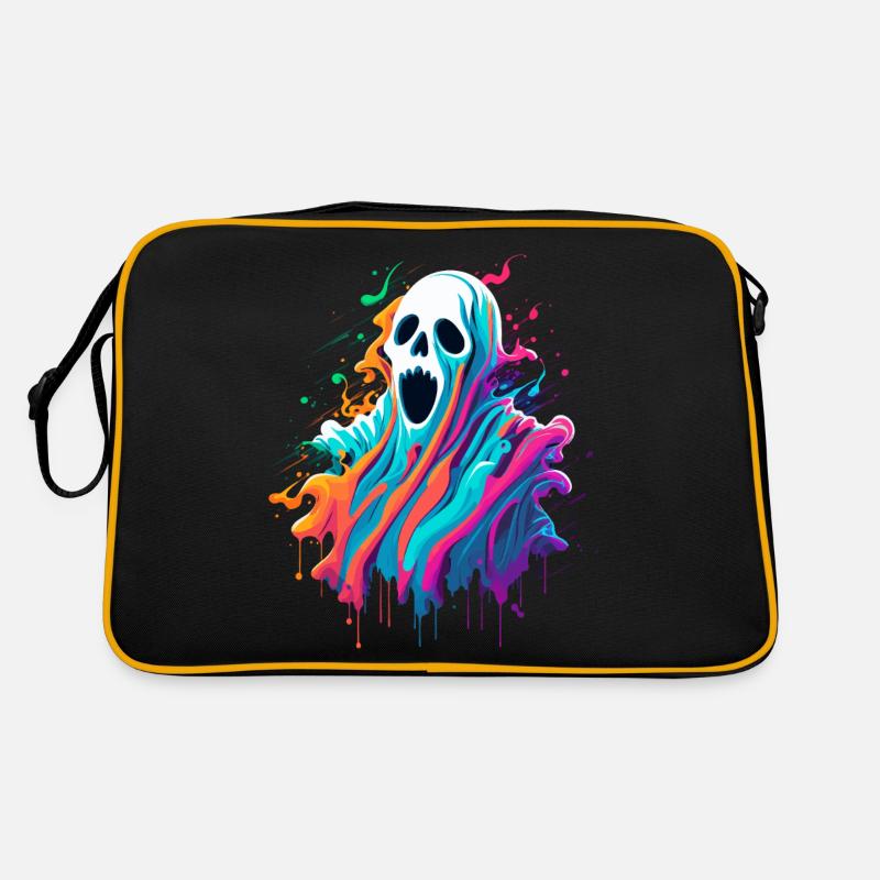 Colorful Ghost Retro Bag