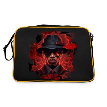 Hip-Hop Graffiti - Sac Retro - noir/or - Dos