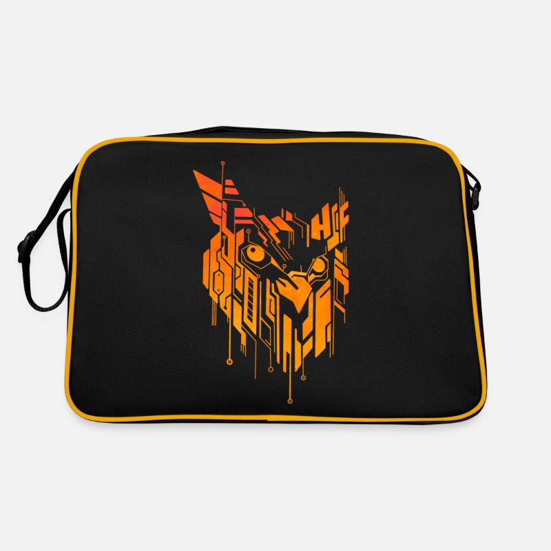 Short-circuit board owl Retro Bag