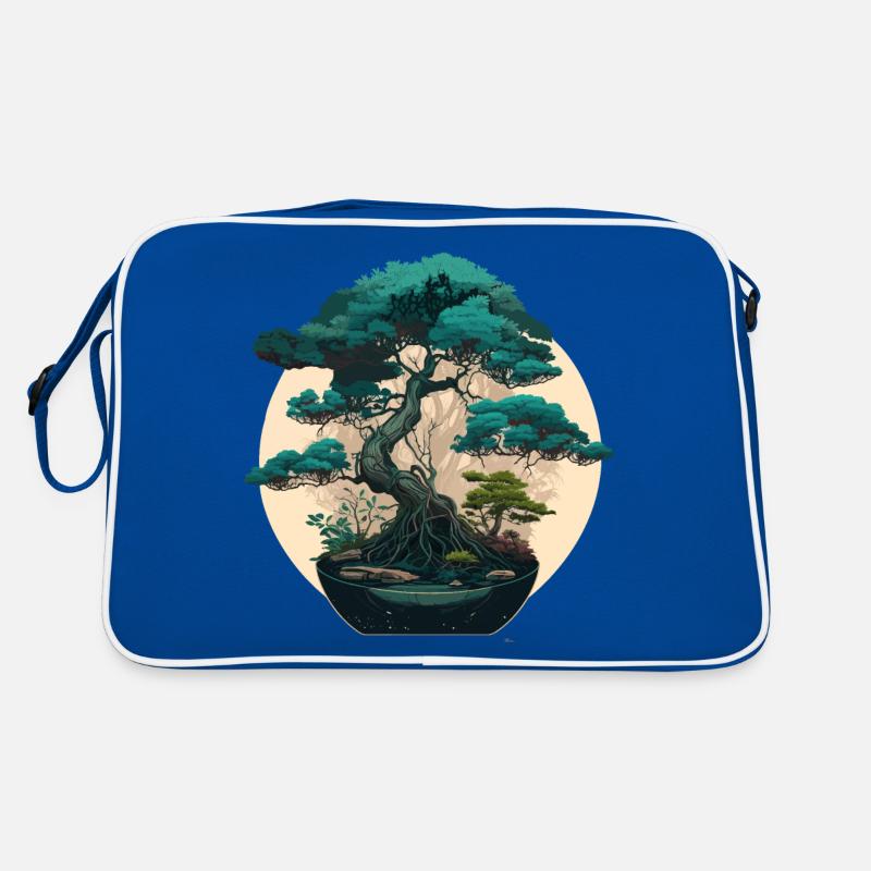 Artistic Bonsai Tree Retro Bag
