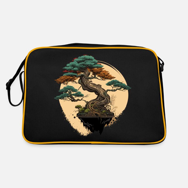 Pruned Bonsai Tree Retro Bag