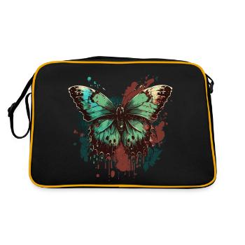 Gossamer Butterfly - Retro Bag - black/gold - Back