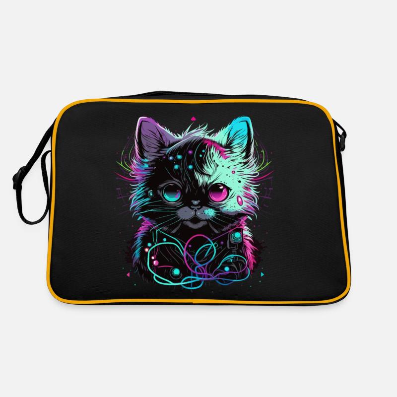 Electronic Cat Retro Bag