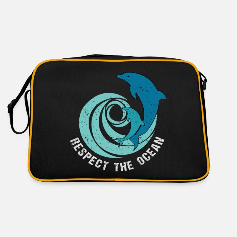 RESPECTER L’OCÉAN Sac Retro