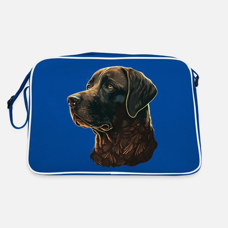 Calm Labrador Retriever Retro Bag
