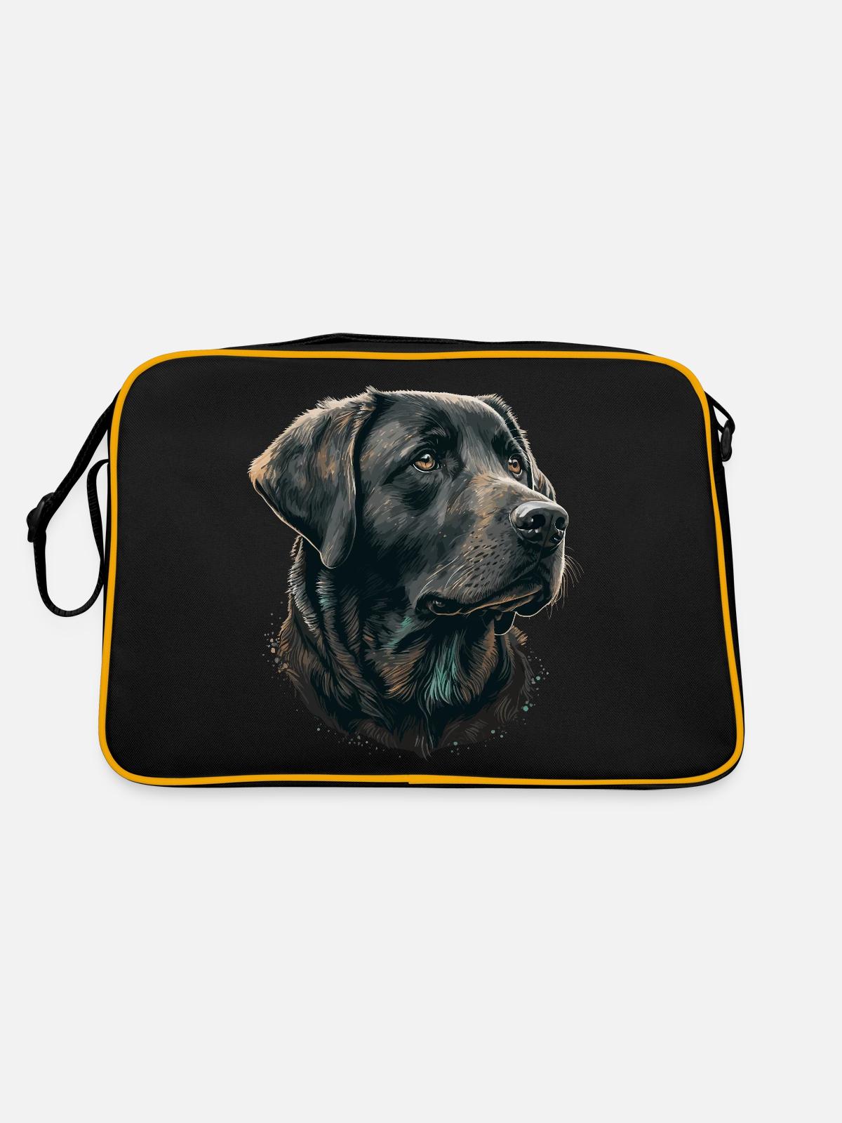 Good Labrador Retriever - Retro Bag - black/gold - Back
