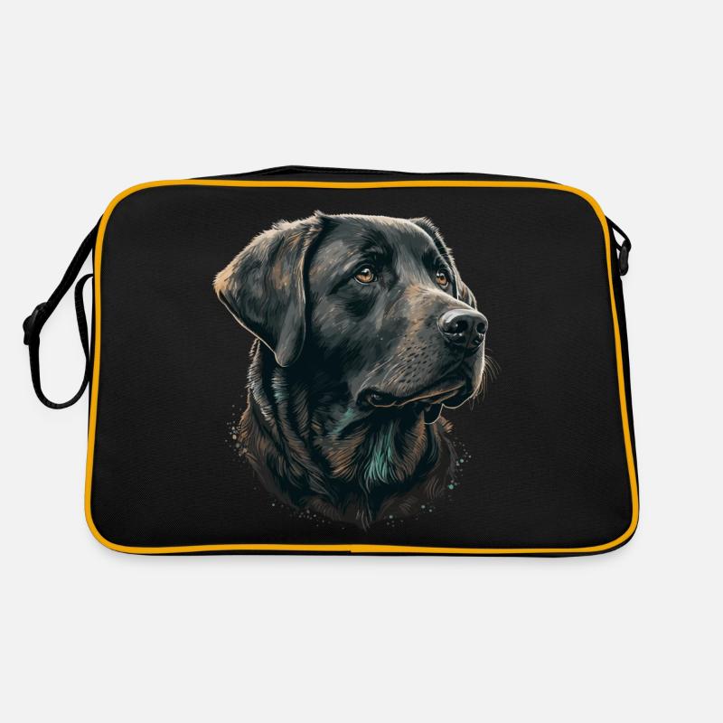 Guter Labrador Retriever Retro Tasche