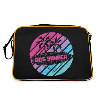 90's summer - Retro Bag - black/gold - Back