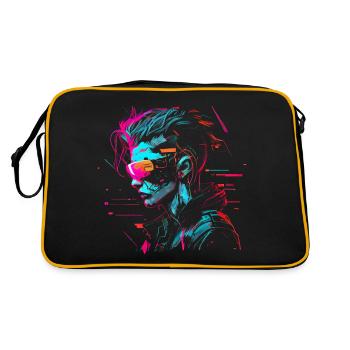 Pirates Internet - Sac Retro - noir/or - Dos