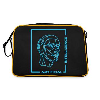 Artificial Intelligence - Retro Bag - black/gold - Back