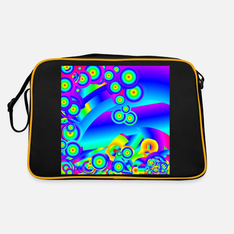 Abstrait Vagues de l’océan Sac Retro