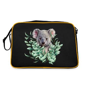 Koala Ours - Sac Retro - noir/or - Dos
